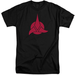 Star Trek Klingon Logo Men's Tall Fit T-Shirt Men's Tall Fit T-Shirt Star Trek   