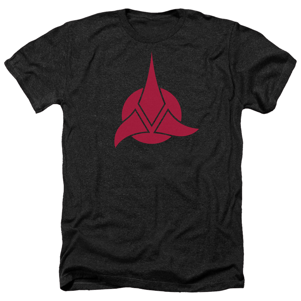 Star Trek Klingon Logo Men's Heather T-Shirt Men's Heather T-Shirt Star Trek   