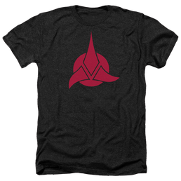 Star Trek Klingon Logo Men's Heather T-Shirt Men's Heather T-Shirt Star Trek   