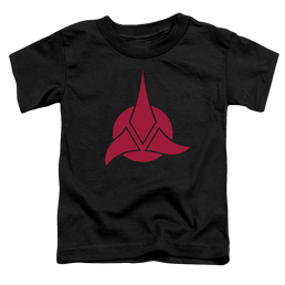 Star Trek Klingon Logo Toddler T-Shirt Toddler T-Shirt Star Trek   