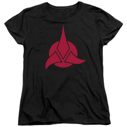Star Trek Klingon Logo Women's T-Shirt Women's T-Shirt Star Trek   
