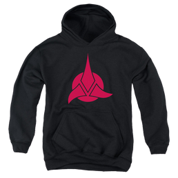 Star Trek The Next Generation Klingon Logo - Youth Hoodie Youth Hoodie (Ages 8-12) Star Trek   