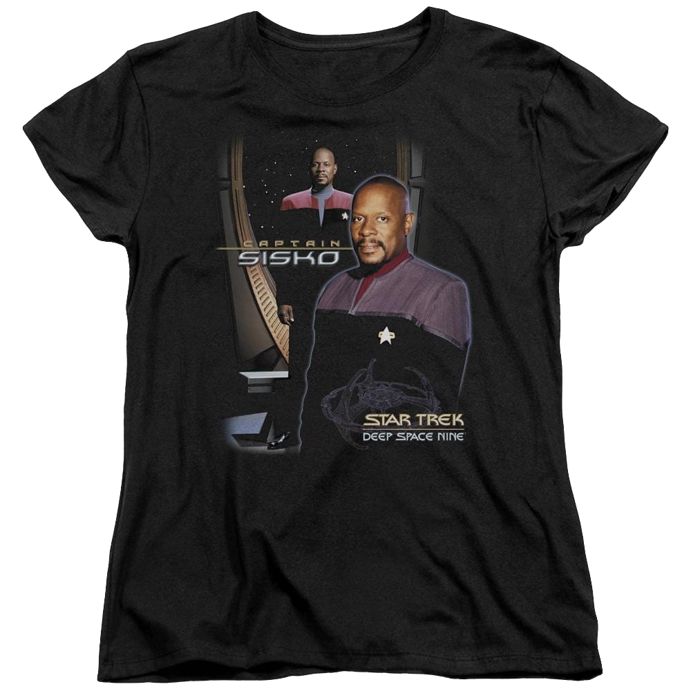 Star Trek Captain Sisko Women's T-Shirt Women's T-Shirt Star Trek   