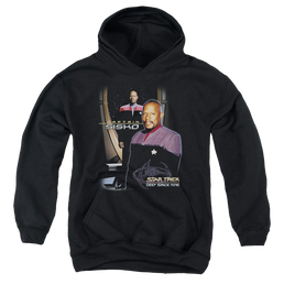 Star Trek Deep Space Nine Captain Sisko - Youth Hoodie Youth Hoodie (Ages 8-12) Star Trek   