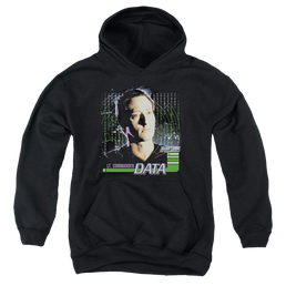Star Trek The Original Series Data - Youth Hoodie Youth Hoodie (Ages 8-12) Star Trek   