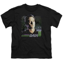 Star Trek The Original Series Data - Youth T-Shirt Youth T-Shirt (Ages 8-12) Star Trek   