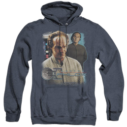 Star Trek Enterprise Doctor Phlox - Heather Pullover Hoodie Heather Pullover Hoodie Star Trek   