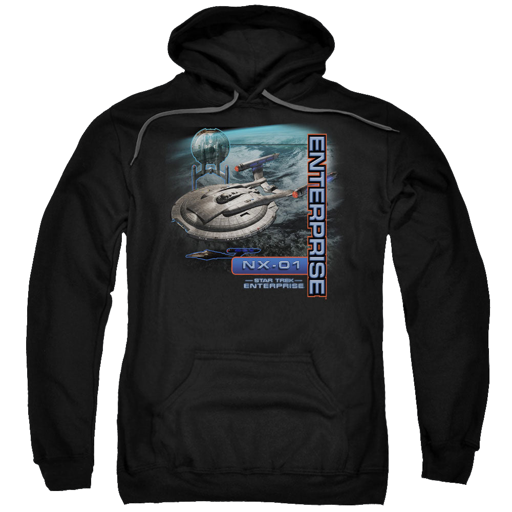 Star Trek Enterprise Enterprise Nx 01 - Pullover Hoodie Pullover Hoodie Star Trek   