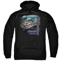 Star Trek Enterprise Enterprise Nx 01 - Pullover Hoodie Pullover Hoodie Star Trek   