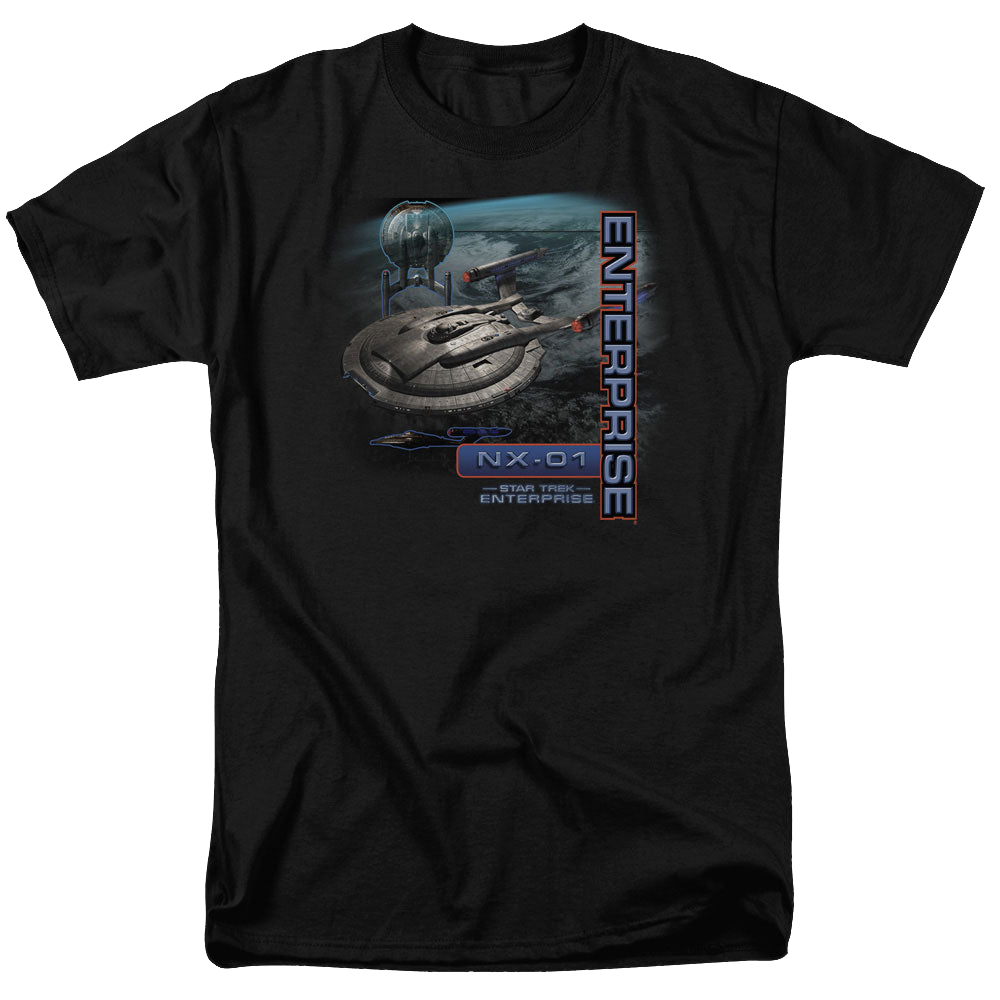 Star Trek Enterprise Enterprise Nx 01 - Men's Regular Fit T-Shirt Men's Regular Fit T-Shirt Star Trek   