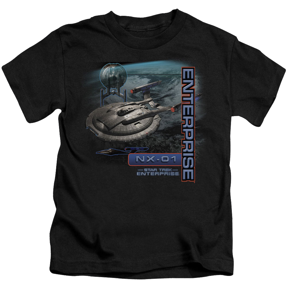 Star Trek Enterprise Enterprise Nx 01 - Kid's T-Shirt Kid's T-Shirt (Ages 4-7) Star Trek   