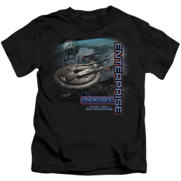 Star Trek Enterprise Enterprise Nx 01 - Kid's T-Shirt Kid's T-Shirt (Ages 4-7) Star Trek   