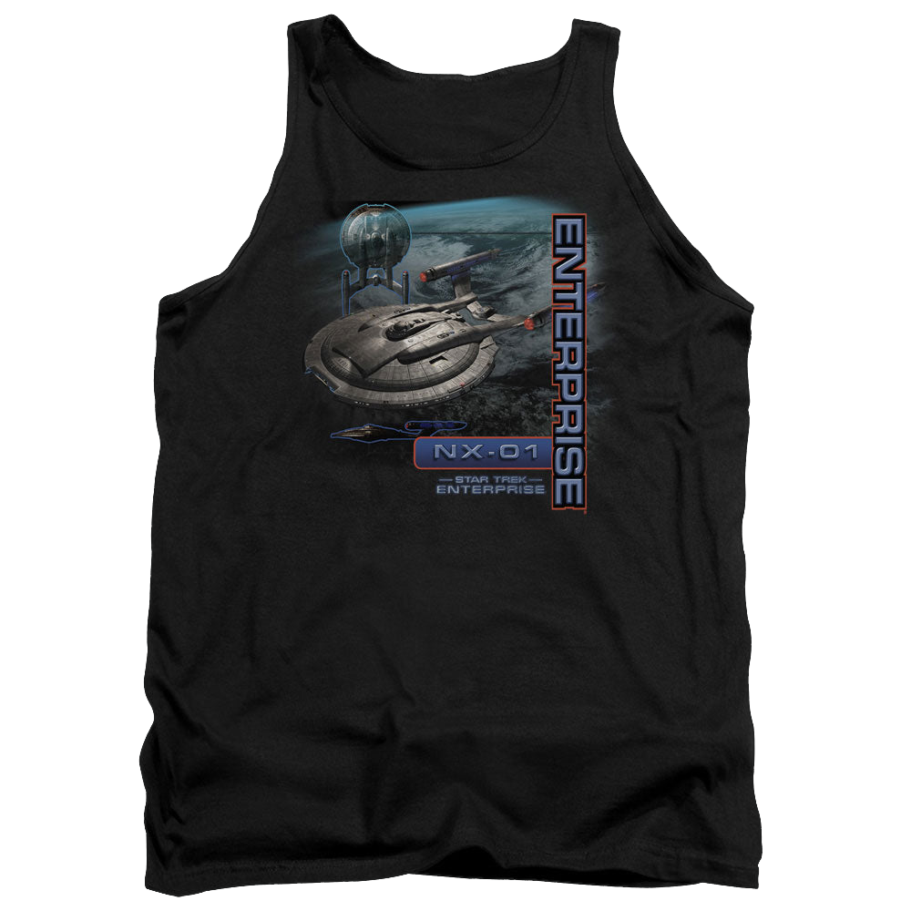 Star Trek Enterprise Enterprise Nx 01 - Men's Tank Top Men's Tank Star Trek   