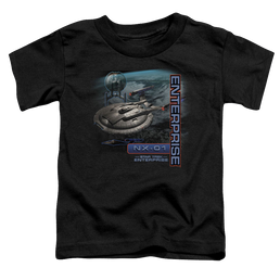 Star Trek Enterprise Enterprise Nx 01 - Toddler T-Shirt Toddler T-Shirt Star Trek   