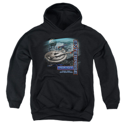 Star Trek Enterprise Enterprise Nx 01 - Youth Hoodie Youth Hoodie (Ages 8-12) Star Trek   