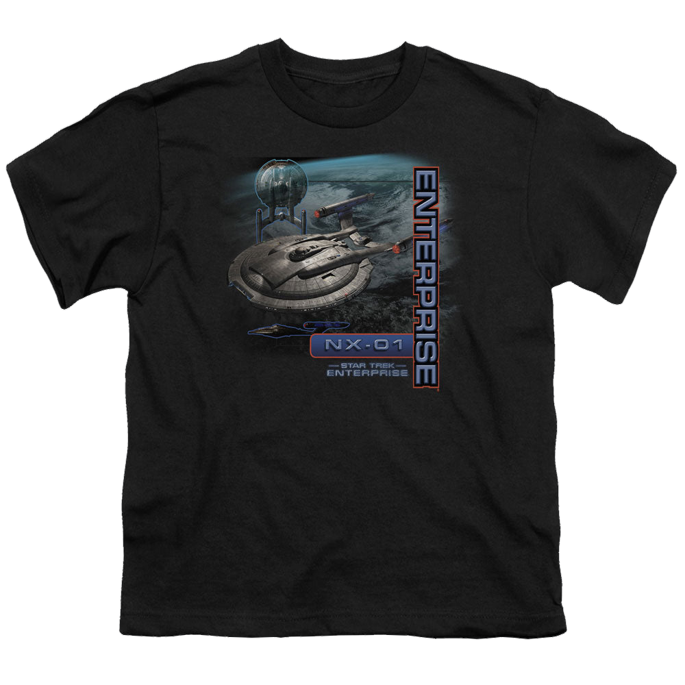 Star Trek Enterprise Enterprise Nx 01 - Youth T-Shirt Youth T-Shirt (Ages 8-12) Star Trek   