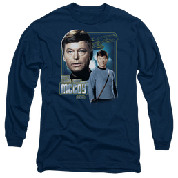 Star Trek The Original Series Doctor Mccoy - Men's Long Sleeve T-Shirt Men's Long Sleeve T-Shirt Star Trek   