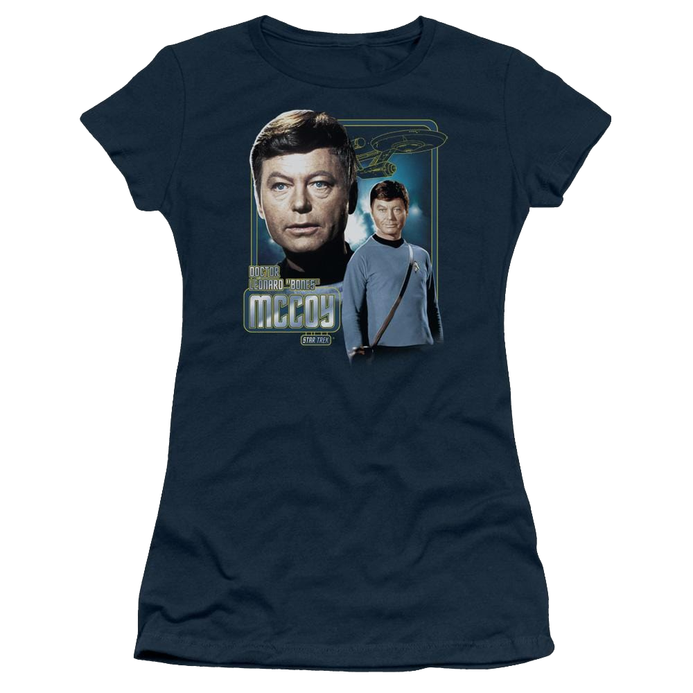 Star Trek Doctor Mccoy Juniors T-Shirt Juniors T-Shirt Star Trek   