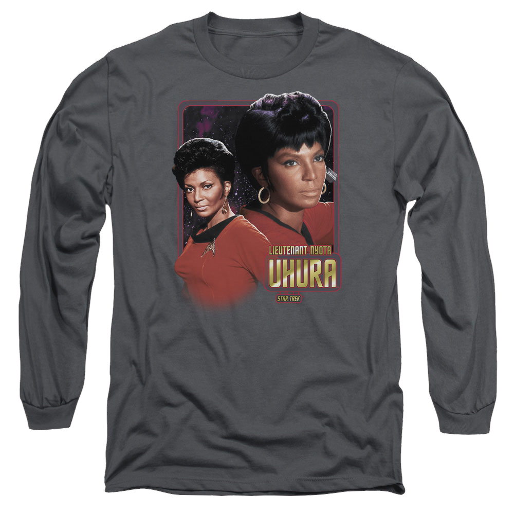 Star Trek Lieutenant Uhura Men's Long Sleeve T-Shirt Men's Long Sleeve T-Shirt Star Trek   