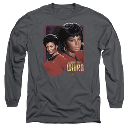 Star Trek Lieutenant Uhura Men's Long Sleeve T-Shirt Men's Long Sleeve T-Shirt Star Trek   