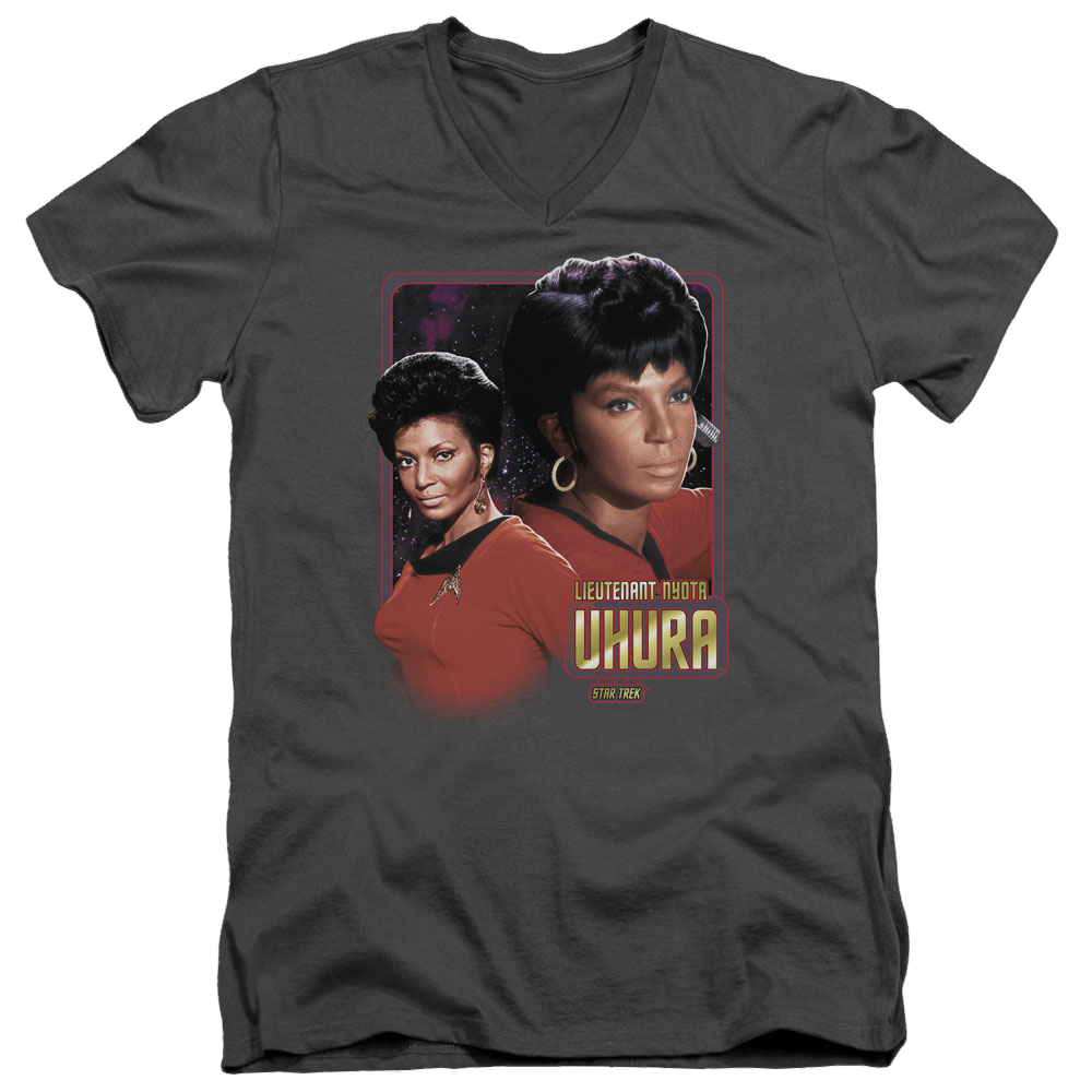 Star Trek Lieutenant Uhura Men's V-Neck T-Shirt Men's V-Neck T-Shirt Star Trek   