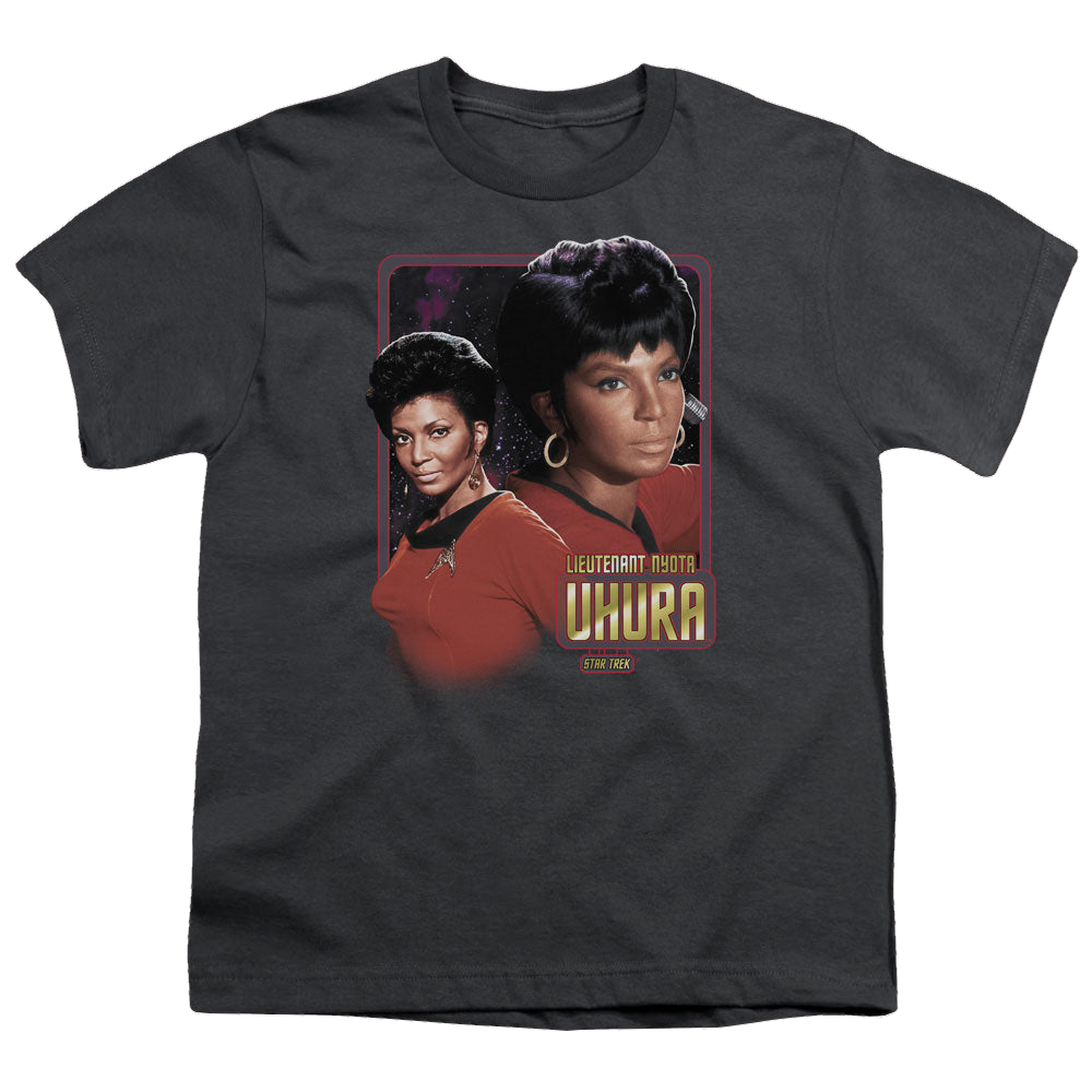 Star Trek The Original Series Lieutenant Uhura - Youth T-Shirt Youth T-Shirt (Ages 8-12) Star Trek   