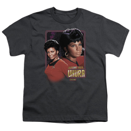 Star Trek The Original Series Lieutenant Uhura - Youth T-Shirt Youth T-Shirt (Ages 8-12) Star Trek   
