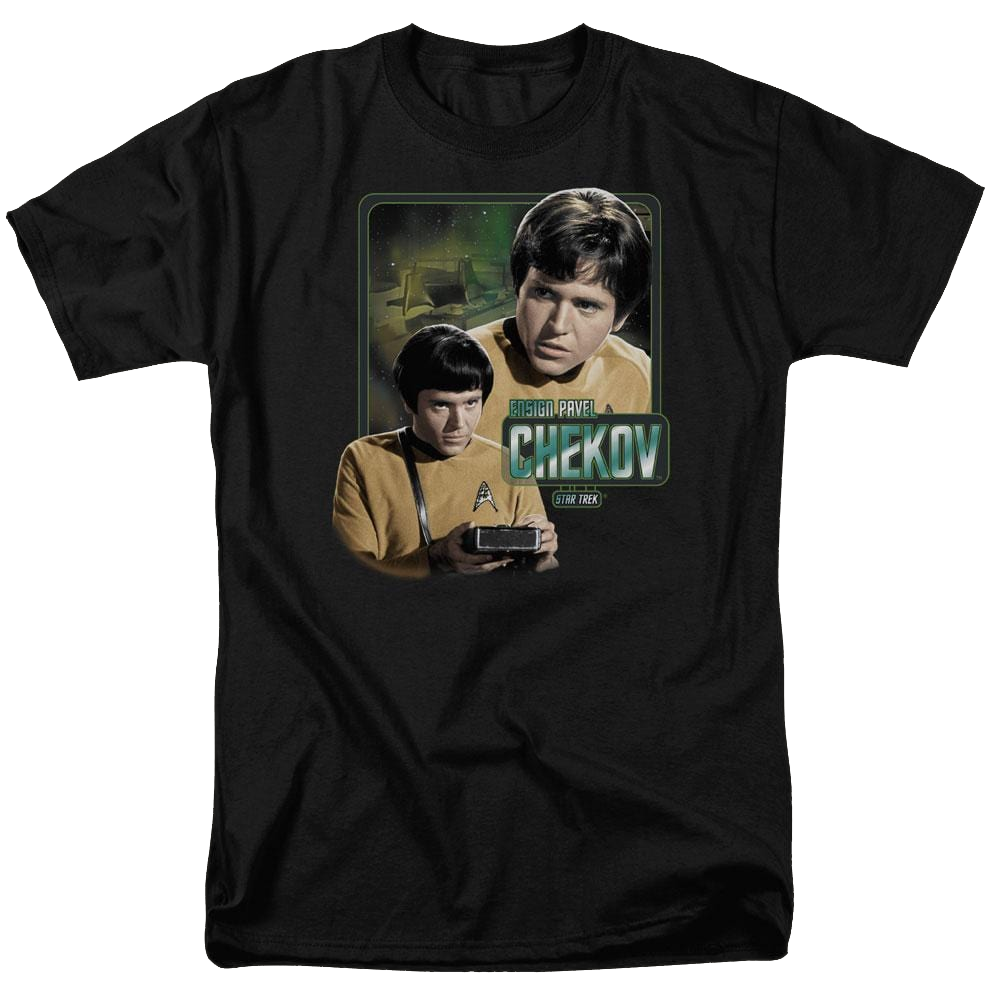 Star Trek The Original Series Ensign Chekov - Men's Regular Fit T-Shirt Men's Regular Fit T-Shirt Star Trek   