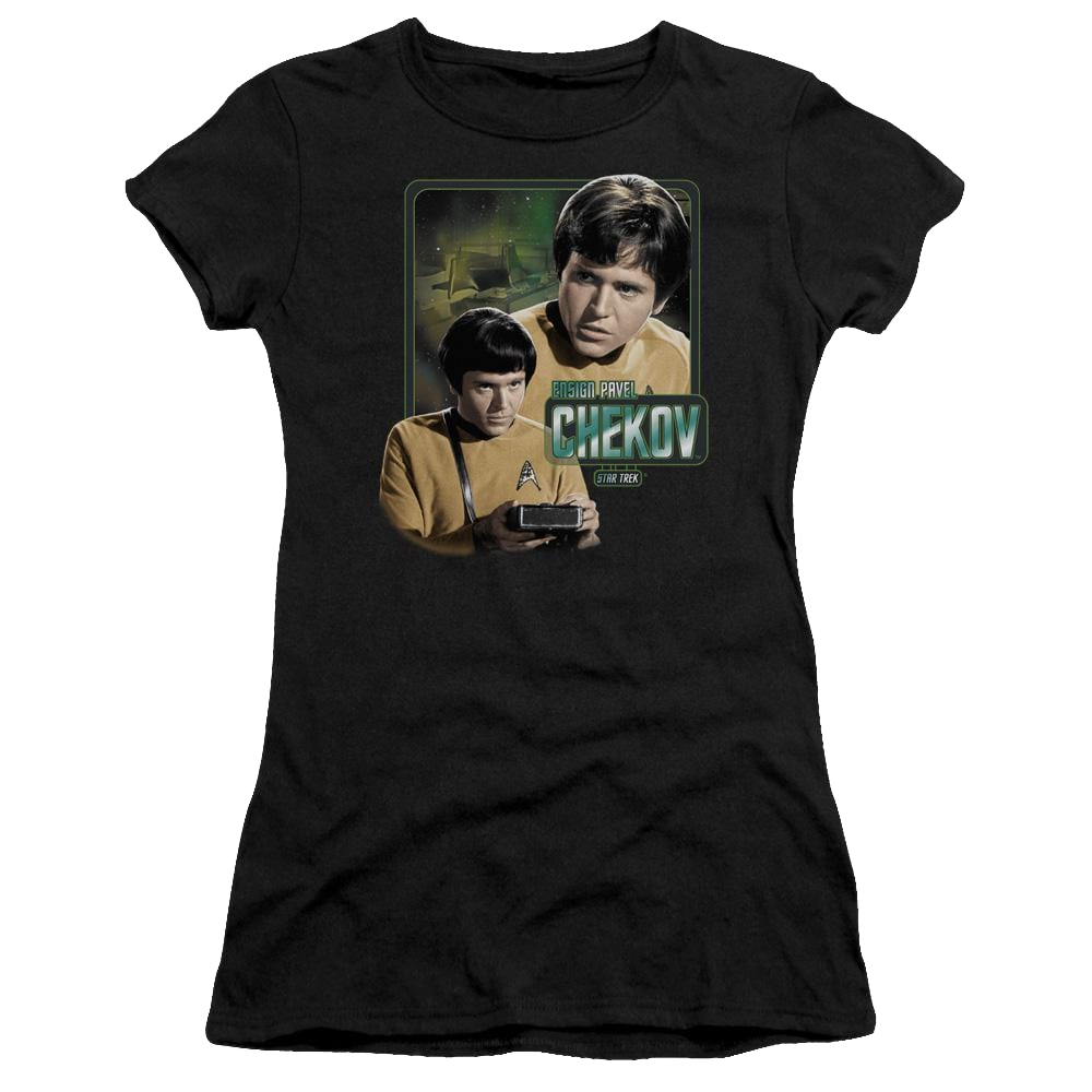 Star Trek Ensign Chekov Juniors T-Shirt Juniors T-Shirt Star Trek   