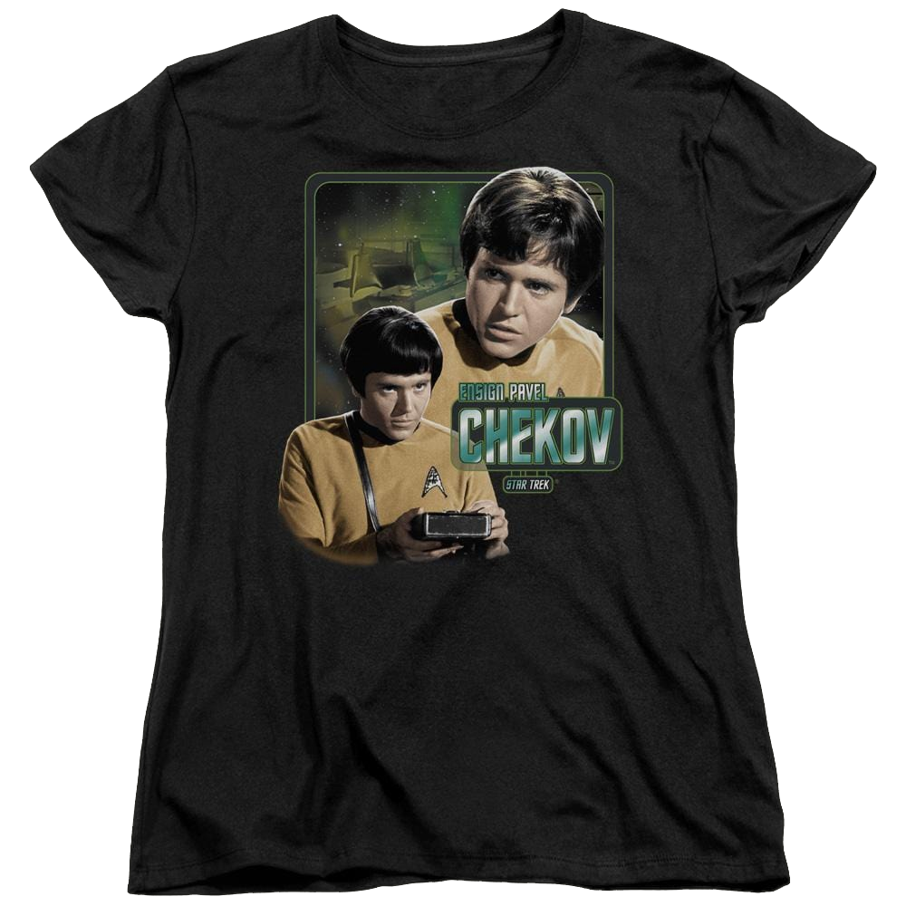 Star Trek Ensign Chekov Women's T-Shirt Women's T-Shirt Star Trek   