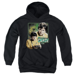 Star Trek The Original Series Ensign Chekov - Youth Hoodie Youth Hoodie (Ages 8-12) Star Trek   