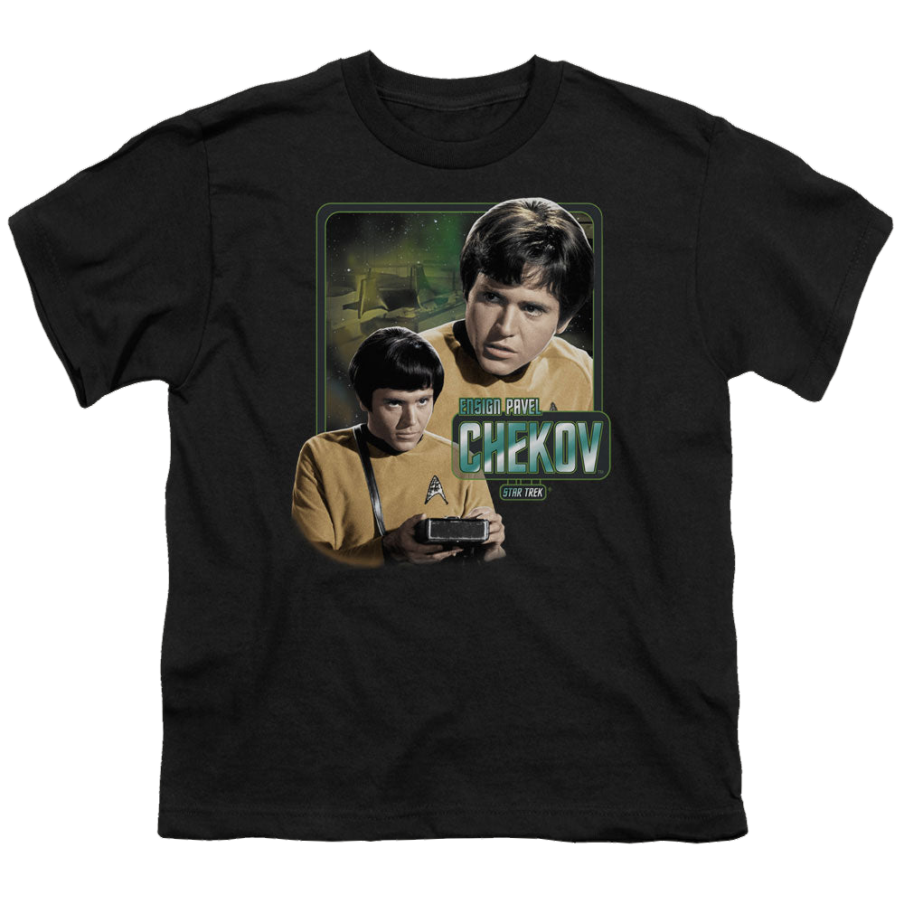 Star Trek The Original Series Ensign Chekov - Youth T-Shirt Youth T-Shirt (Ages 8-12) Star Trek   