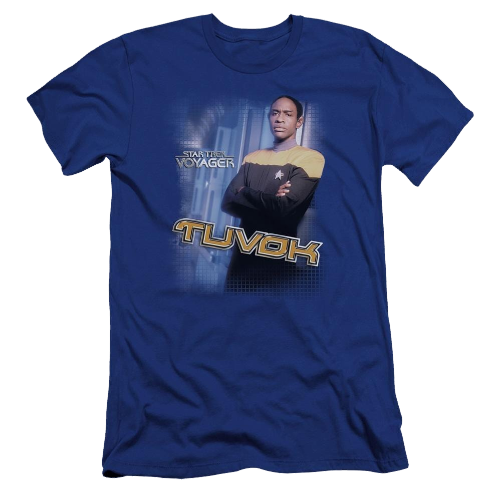 Star Trek Tuvok Men's Premium Slim Fit T-Shirt Men's Premium Slim Fit T-Shirt Star Trek   