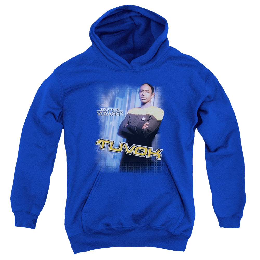 Star Trek Voyager Tuvok - Youth Hoodie Youth Hoodie (Ages 8-12) Star Trek   