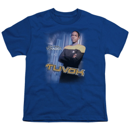Star Trek Voyager Tuvok - Youth T-Shirt Youth T-Shirt (Ages 8-12) Star Trek   