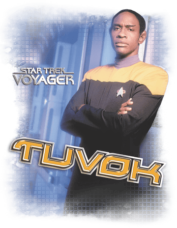 Royal juniors t-shirt with Star Trek Tuvok graphic