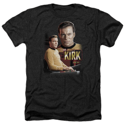 Star Trek Captain Kirk Men's Heather T-Shirt Men's Heather T-Shirt Star Trek   