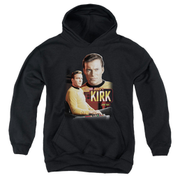 Star Trek The Original Series Captain Kirk - Youth Hoodie Youth Hoodie (Ages 8-12) Star Trek   