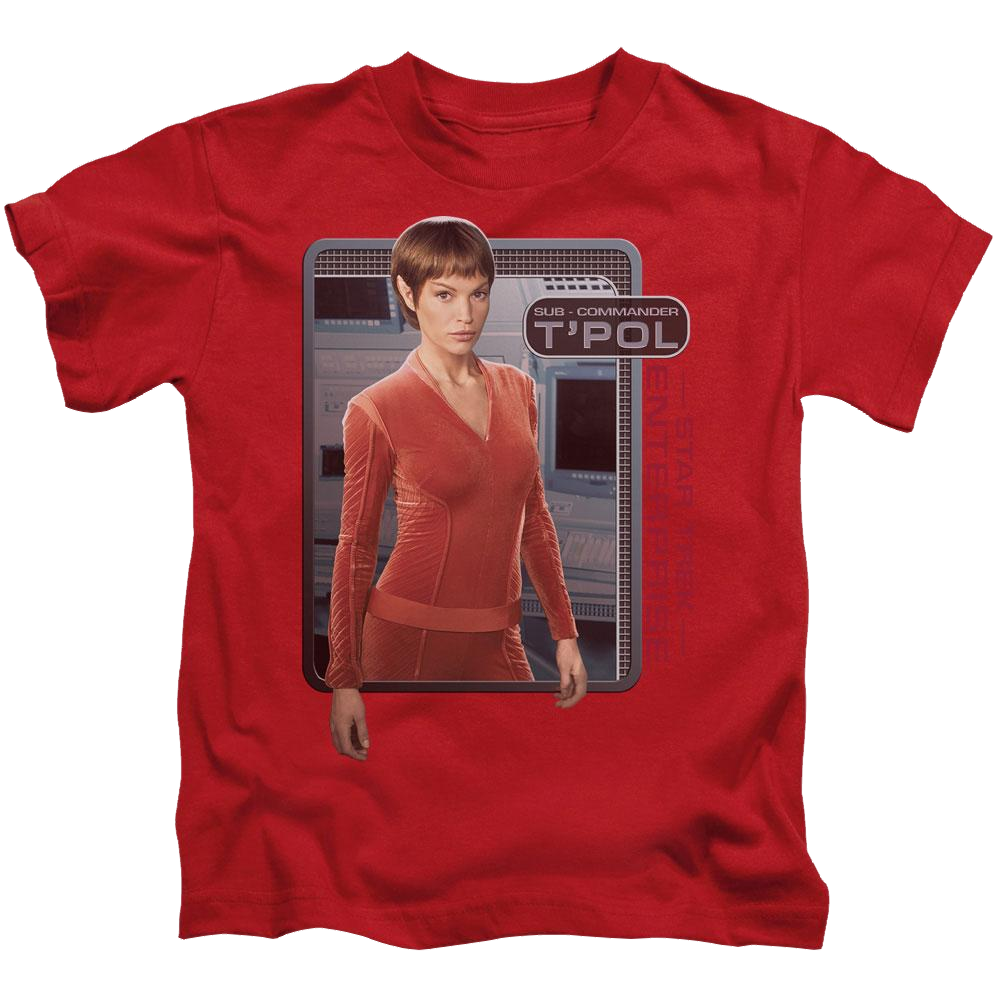 Star Trek Enterprise Tpol - Kid's T-Shirt Kid's T-Shirt (Ages 4-7) Star Trek   