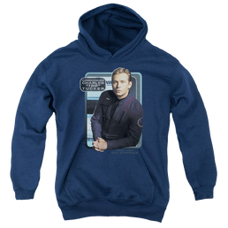Star Trek Enterprise Trip Tucker - Youth Hoodie Youth Hoodie (Ages 8-12) Star Trek   