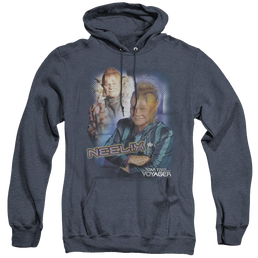 Star Trek Voyager Neelix - Heather Pullover Hoodie Heather Pullover Hoodie Star Trek   