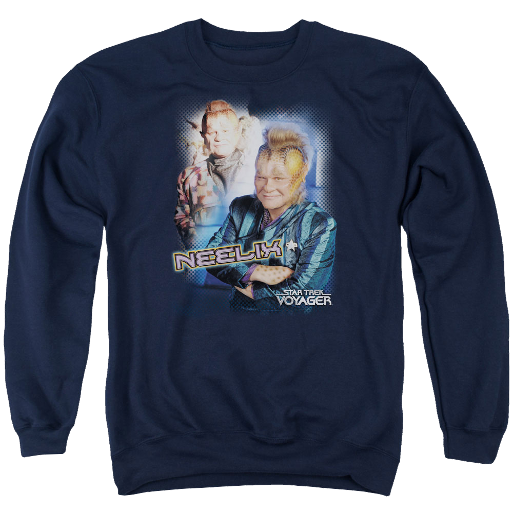 Star Trek Neelix Men's Crewneck Sweatshirt Men's Crewneck Sweatshirt Star Trek   