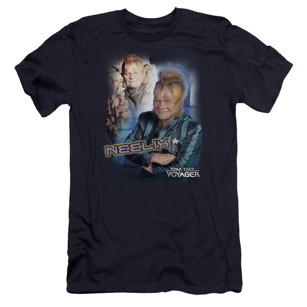 Star Trek Neelix Men's Premium Slim Fit T-Shirt Men's Premium Slim Fit T-Shirt Star Trek   
