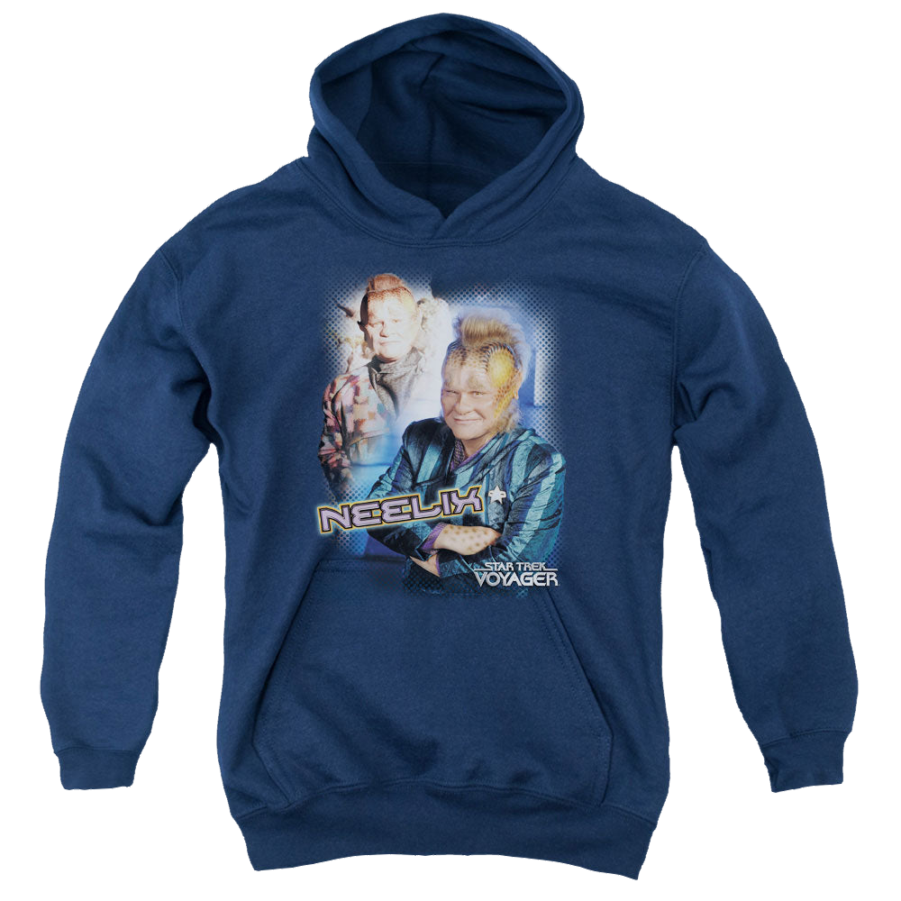 Star Trek Voyager Neelix - Youth Hoodie Youth Hoodie (Ages 8-12) Star Trek   