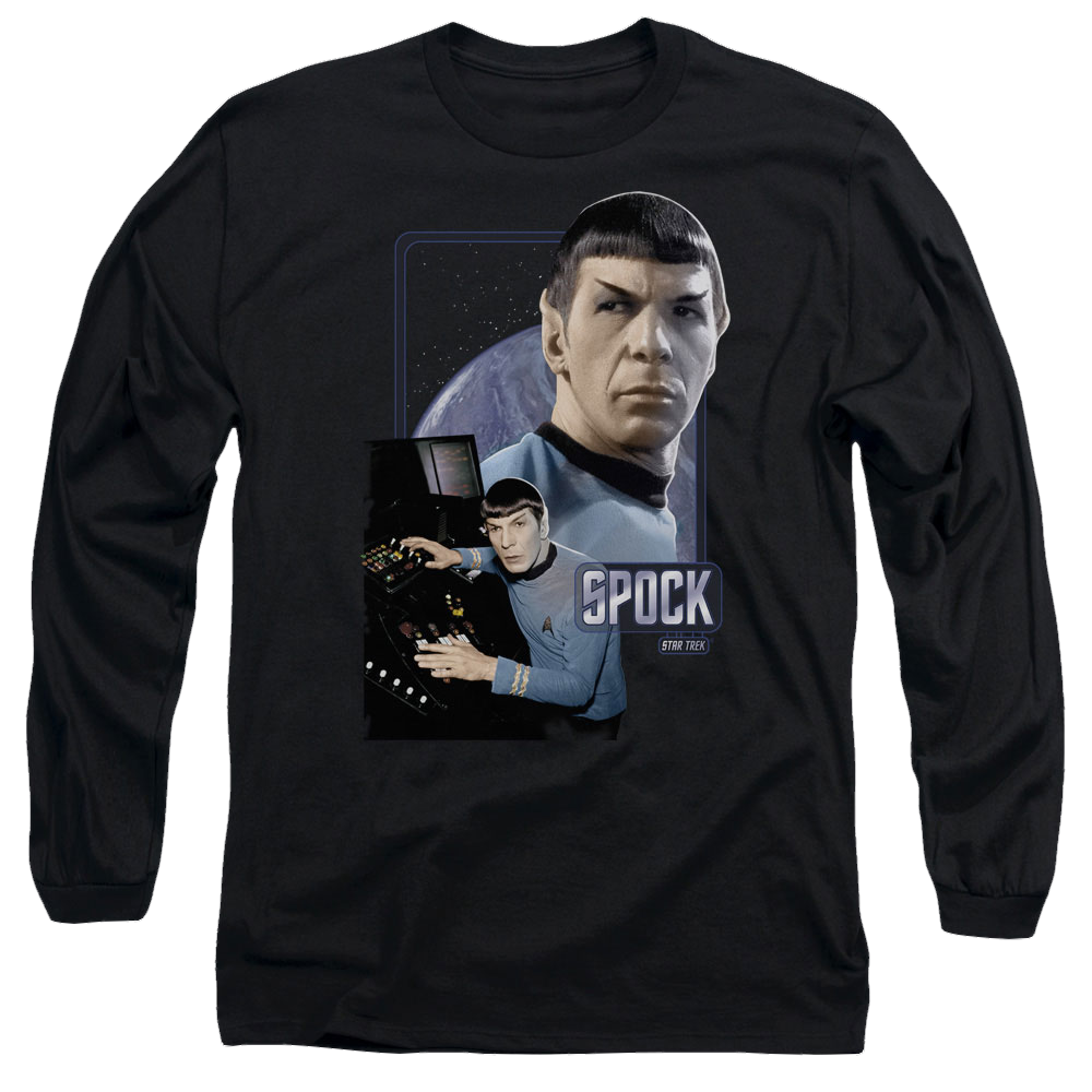 Star Trek Spock Men's Long Sleeve T-Shirt Men's Long Sleeve T-Shirt Star Trek   