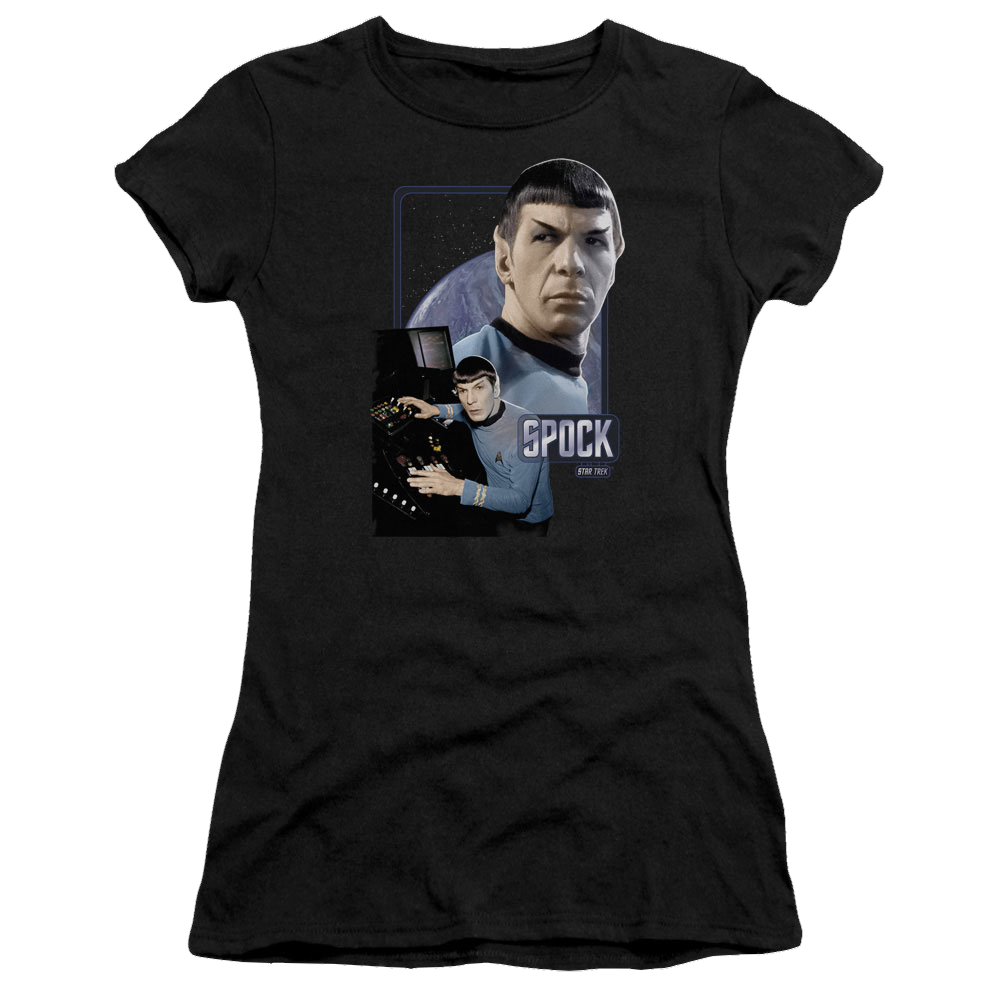 Star Trek Spock Juniors T-Shirt Juniors T-Shirt Star Trek   