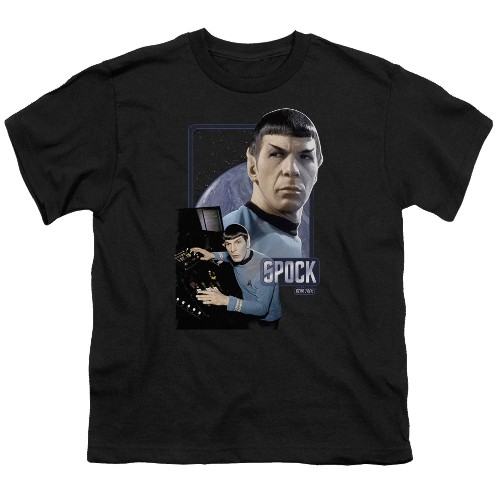 Star Trek The Original Series Spock - Youth T-Shirt Youth T-Shirt (Ages 8-12) Star Trek   