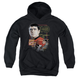 Star Trek The Original Series Chief Engineer Scott - Youth Hoodie Youth Hoodie (Ages 8-12) Star Trek   
