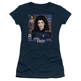Star Trek Deanna Troi Juniors T-Shirt Juniors T-Shirt Star Trek   