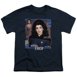 Star Trek The Next Generation Deanna Troi - Kid's T-Shirt Kid's T-Shirt (Ages 4-7) Star Trek   